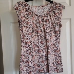 Loft flowered top